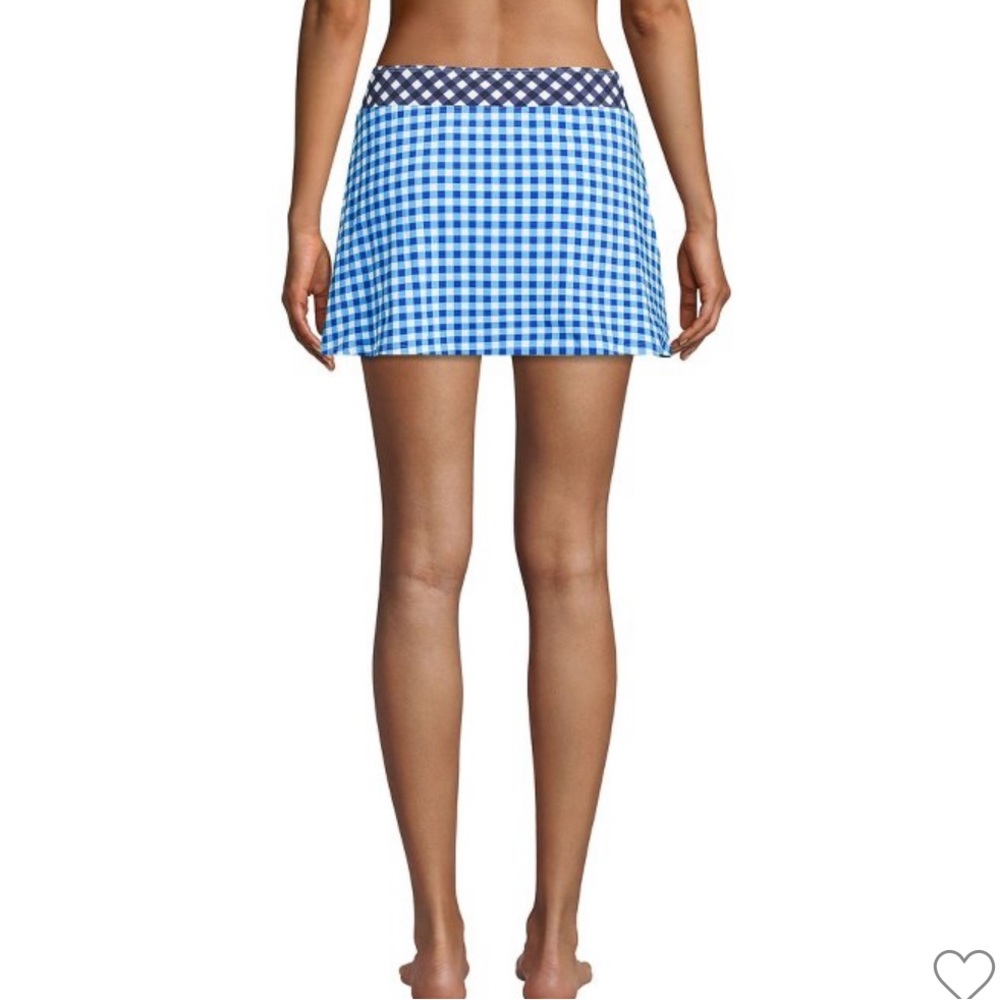 NWT Draper James x Lands' End Women's Swim Skirt Swim Bottoms with Pocket - Picture 2 of 8